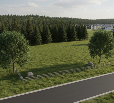 Видовой участок в Байдарской долине